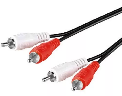 Cable audio 2x2 RCA, 10 metros - Venprotech