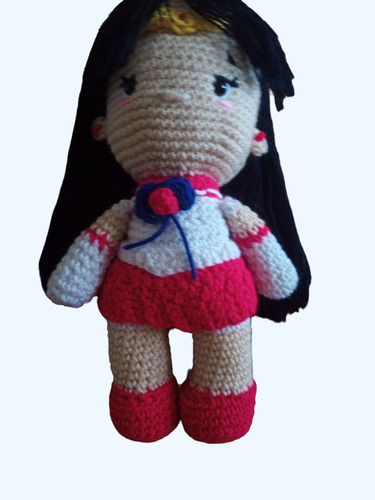 Amigurumi Sailor Mars, Tejido A Crochet 