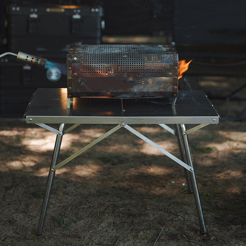 Mesa Plegable, Mesa Portátil, Resistente Al Calor, Muebles
