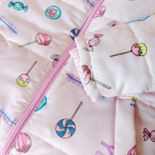 Imagen 6 de 8 de Campera De Abrigo Impermeable Forrada C/polar Bebe Beba Nena