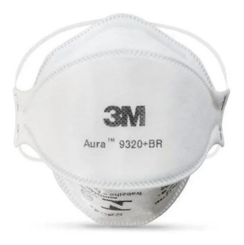 Mascara Respirador Pff2 S/ Valv Aura 3m 9320 N95 10 Uni
