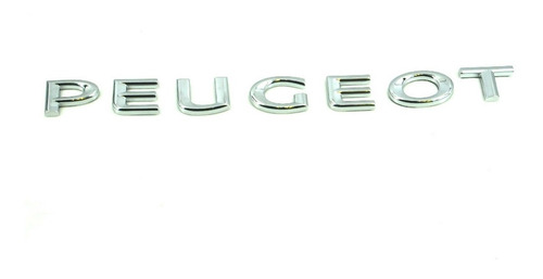 Insignia Letras Peugeot Cromado Original