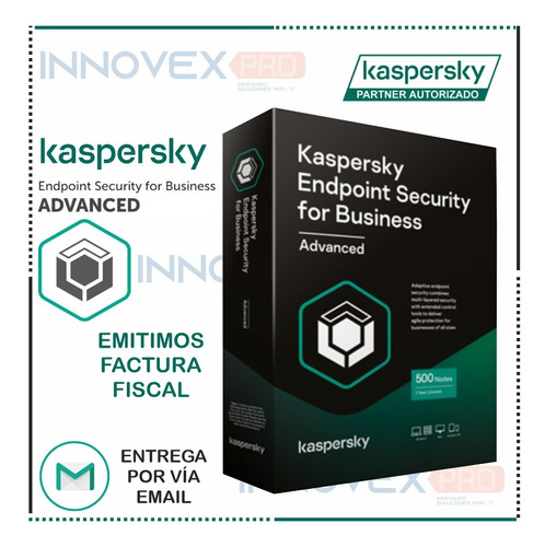 Kaspersky Endpoint Security 10 Nodos Advanced X 3 Años