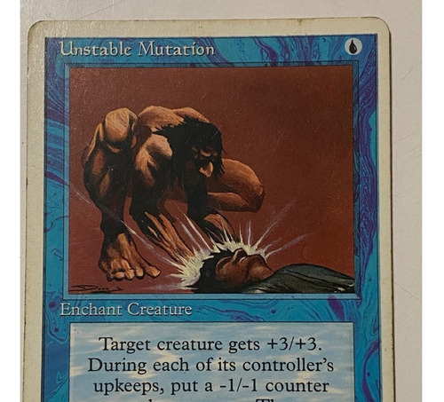 Cartas Magic Unstable Mutation - Enchant Creature  Mtg Nps