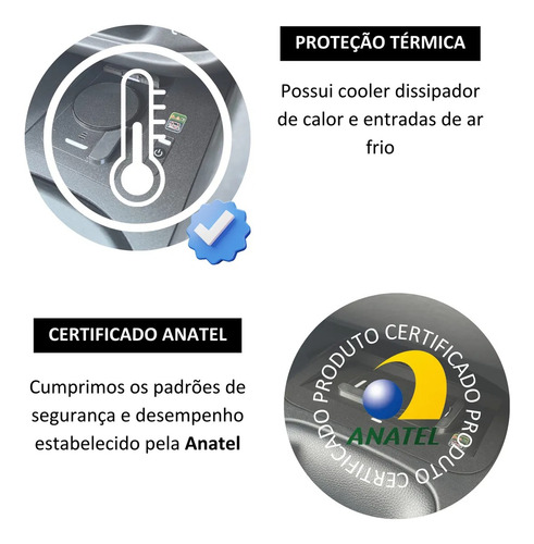 Carregador Sem Fio Celular Indução Veicular Strada 2024