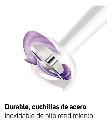 Batidora De Inmersión Cuchillas Acero Inox. Taurus Robot500
