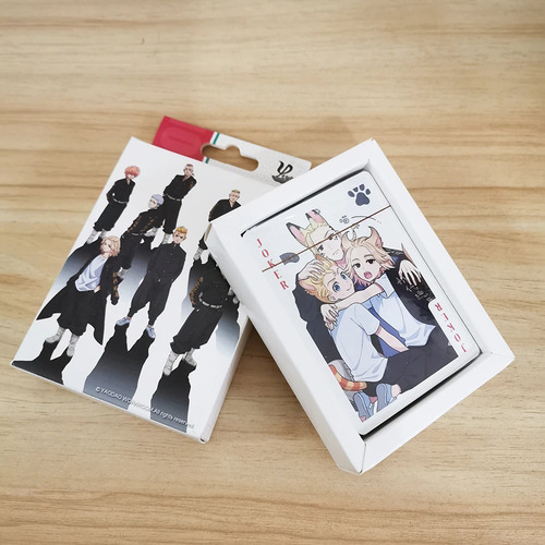 Imagen 2 de 4 de Juego De Cartas Naipes Poker - Tokyo Revengers