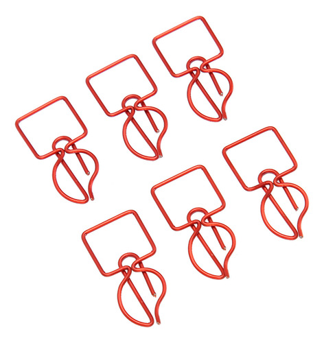 Clips De Papel Con Forma De Vela, 100 Unidades, Que Evitan R