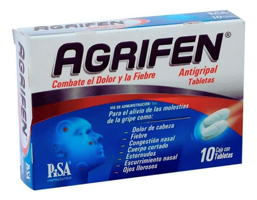 Agrifen F Antigripal C/10 Tab 4pack