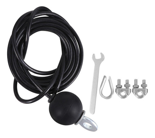 . Sistema De Polea De Gimnasio, Cable Ajustable, 3 M