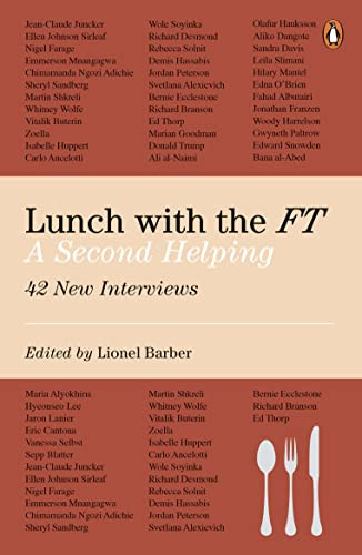 Libro Lunch With The Ft De Barber, Lionel