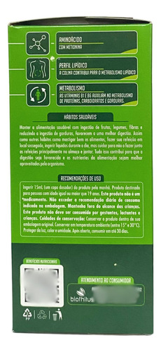 3 Biofhitus Figest Dtx 240ml Com Colina Spirulina Detox