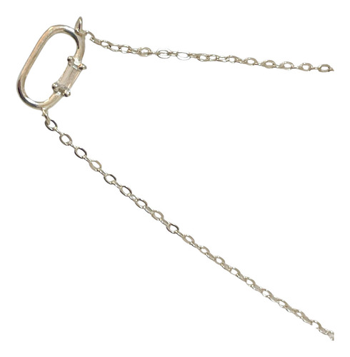 Collar Cadena Delicada // Plata 925 Plateado