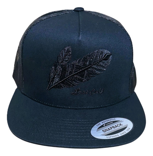 Gorras Yupoong Diseño Vaquero Bordado Frontal Y Lateral 3d Lost Calf/black25 Ajustable Bordado 3d