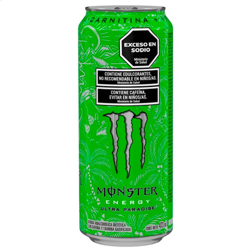 Monster Energy Ultra Paradise Energizante Sin Azucar - Pack