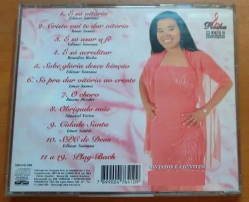 Cd Remédios Rocha É Só Vitória
