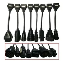 Comprar Kit De 8 Cabos Scanner Cdp+ Adaptadores Obdii Para Caminhão