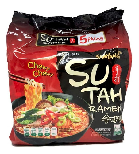 Samyang Ramen Sutah 120gr 5 Pack