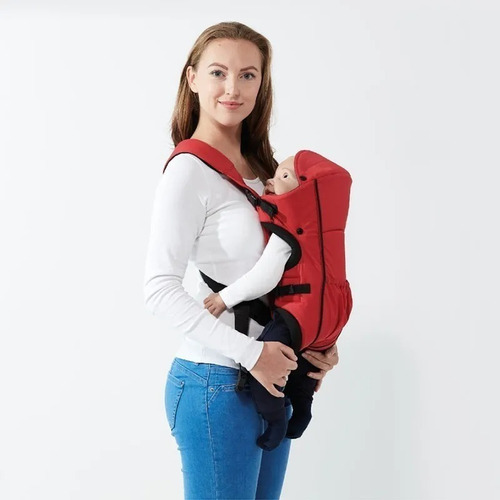 Imagen 2 de 4 de Mochila Porta Bebés Clásica Ajustable - Baby Innovation