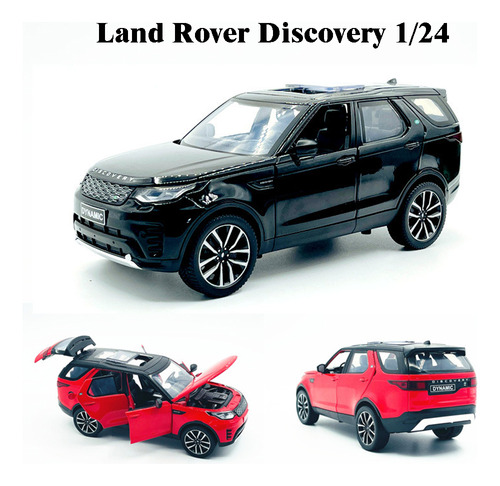 Land Rover Discovery Miniatura Metal Coche Con Luz Y Son [u]