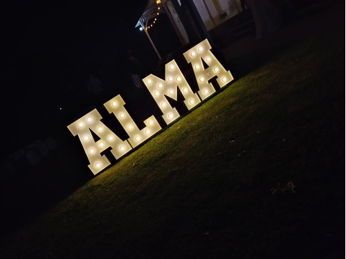 Alquiler Letras Luminosas Para Eventos 