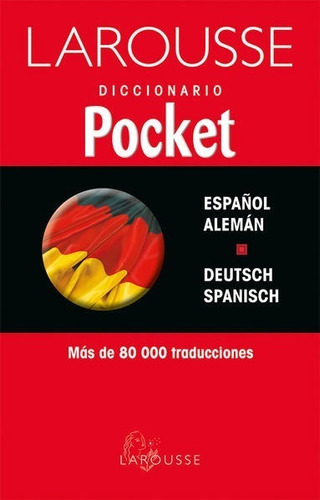 Diccionario Pocket Alemán Español Larousse/ Original Y Nuevo