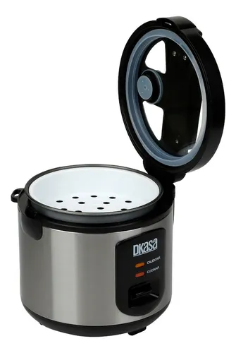 Olla Arrocera 2 Libras Dkasa Inox Hermetica Con Vaporera