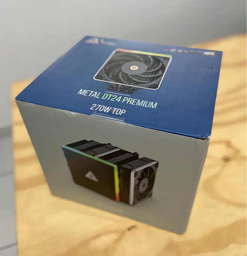 Cooler Processador Montech Metal Dt24 Premium Argb Intel/amd