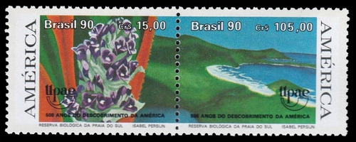 Tema América Upaep - Brasil 1990 - Serie Mint