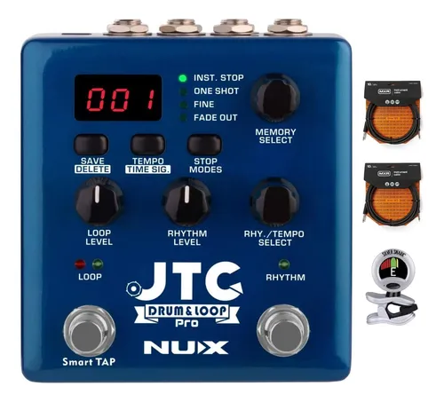 comprar Bundle De Pedal De Tambor Y Bucle Nux Nux Jtc Nux Con 2 Cabl