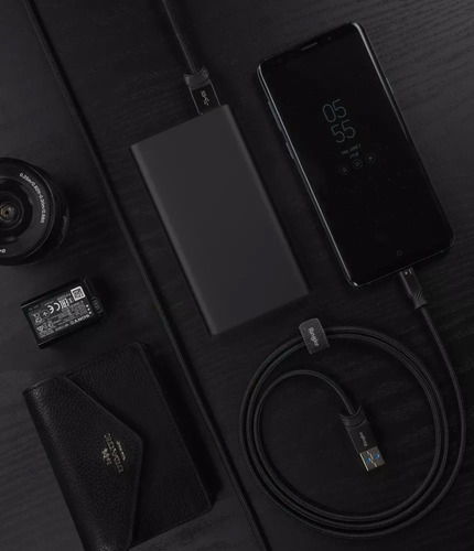 Cable Ringke Original Usb C A Usb Smart Fish Reforzado Negro