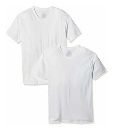 Hanes Premium Playera Cuello V Con Tecnología X-temp