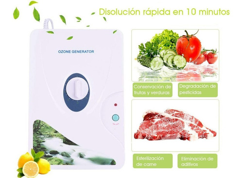Imagen 4 de 8 de Filtro Generador De Ozono 600mg/h