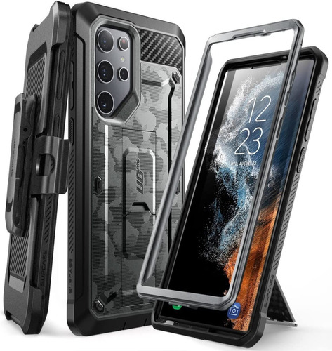 Case Supcase Ub Pro Para Galaxy S22 Ultra Protector 360° Cm