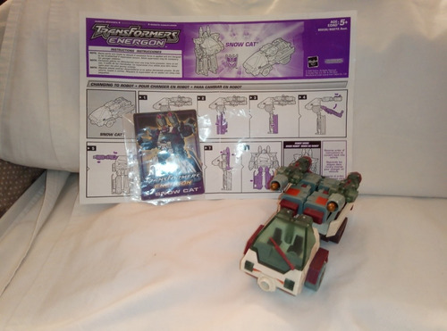 Transformers Energon Snow Cat (Usado)