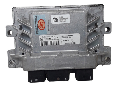 Ecu Renault Clio 1.2 16v N D4f-728 2009