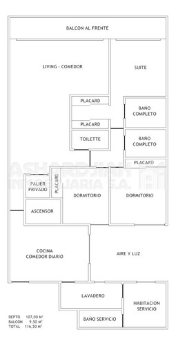 Departamento En Alquiler Con Cochera En Flores