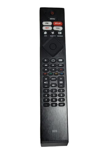 Control Remoto 620 Para Televisor Smart Philips 43pud7407/77