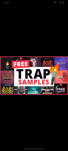 Samples Trap - Reggaeton - House Dirty - 808 - Cumbia (Usado)