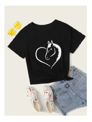 Playera Love Caballo