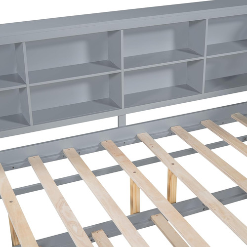 Sofá Cama De Madera De Tamaño Matrimonial Con Cama Nido De T