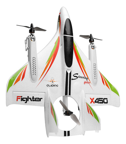 Avión Rc De Alas Fijas X450 Rc Glider De 2.4 G