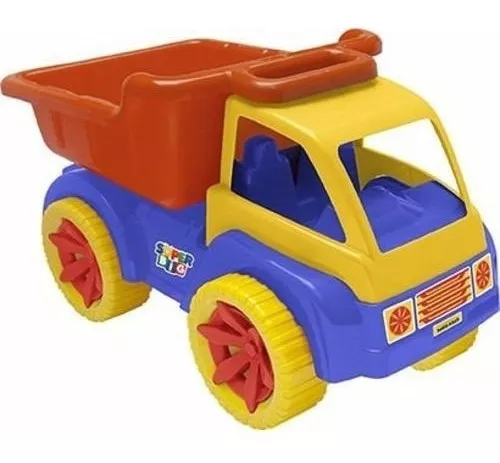 Brinquedo Grande Caminhão Carrinho Reforçado Caçamba Infanti