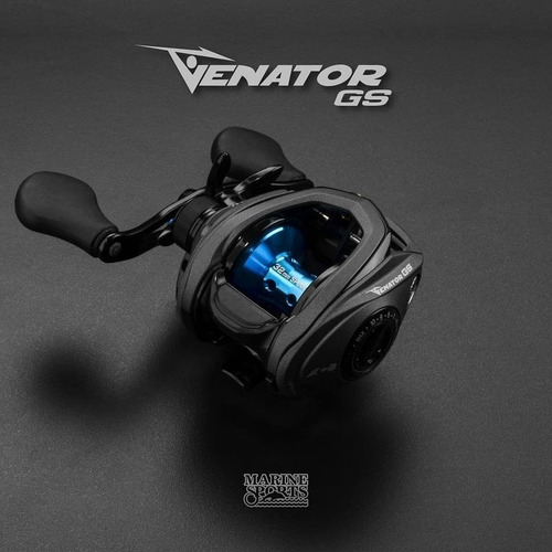 Imagem 9 de 10 de Carretilha Marine Sports Venator Gs Johnny Hoffmann Direita