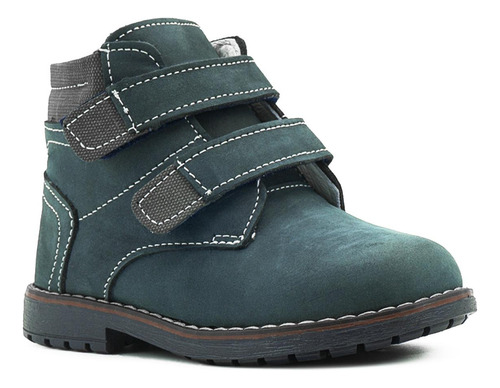 Bota Para Niño Marino Oxford Antiderrapante Doble Velcro