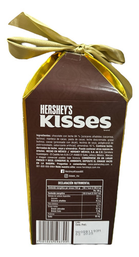Chocolates Kisses De Hersheys Almendra Regalar Regalo 162 G