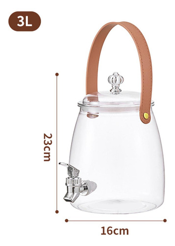 L Dispensador De Bebidas Dispensador De Agua Con Grifo Y 3l
