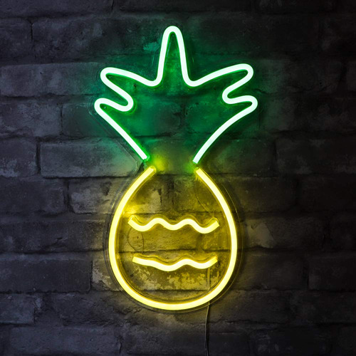 Isaac Jacobs Letrero Pared Led Neon 17 X 10  Para Luz Fresca