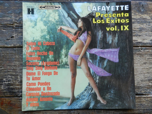 Lafayette Presenta Los Exitos Vol 9 Lp Vinilo Impecable