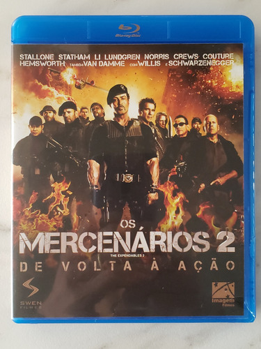 Blu Ray Os Mercenários 2 Original Usado